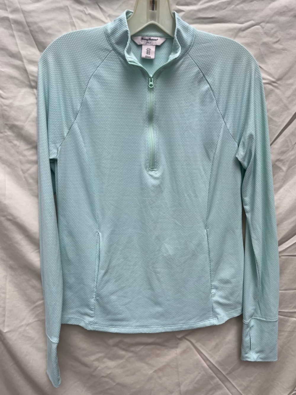 Tommy Bahama Golf Women's Small Long Sleeve 1/4 Zip pullover